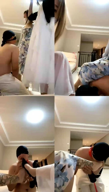 【禾悦S&禾璐S】双主耳光专场，贱狗挑战一千耳光