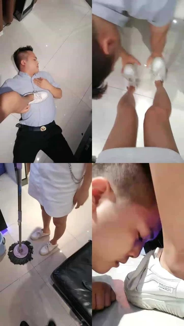 【滔滔】服装店素人小姐姐踩手