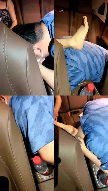 【胖虎】(剪辑)19岁素人车内舔脚剪辑片段
