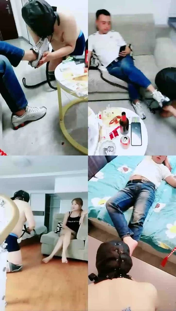 【梦蝶女王】贱货伺候夫妻场