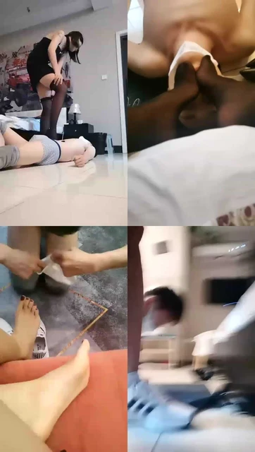 【夏馨S】教你做狗,重度踩踏,口水耳光,极度羞辱