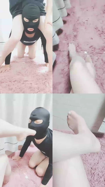 【灵竹】肉色丝袜给老同学上课，骑马踩踏深喉