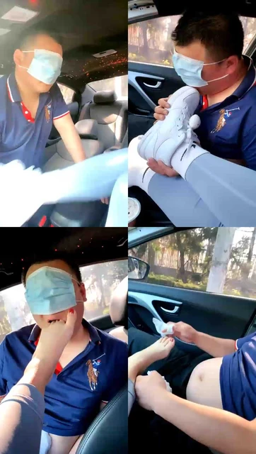 【悦主大人】当街躲车里打的苟，耳光整得手都麻了