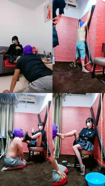 【暴力美学s】绑成木乃伊虐废，骑马耳光，坐脸踩踏，刑架狠鞭【98分钟】0