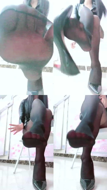 【兔粉粉女皇】第一视角黑丝玉足羞辱