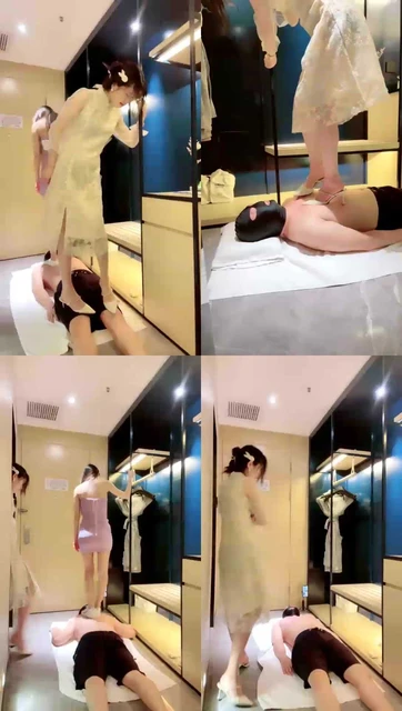 【漫s双胞】调教体验情趣酒店发泄踩踏深候