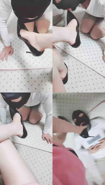 【夏琳】周末福利场，清理高跟鞋