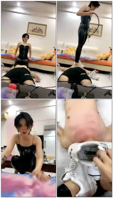 【大连欣妍S】高跟鞋运动鞋踩狗