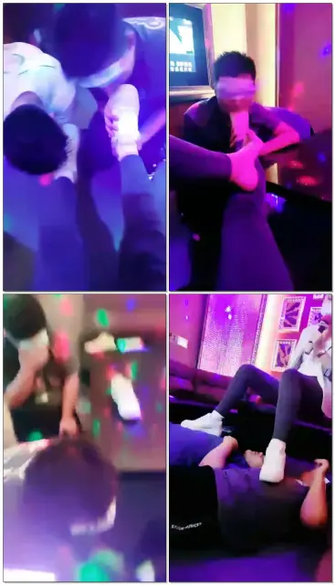 【Audrey丶雪儿】KTV上课，舔鞋，舔脚，踩踏