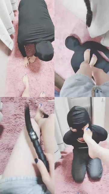 【灵竹】鞭打踩踏，脚耳光