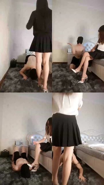 【夜伴s】滴蜡口水耳光