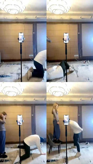 【施萌goddess】全程高能踢裆