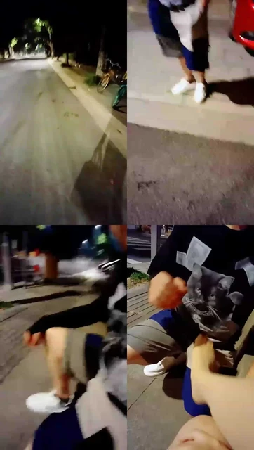 【湖州女皇余香】挑战开发素人，当街跪拜舔脚