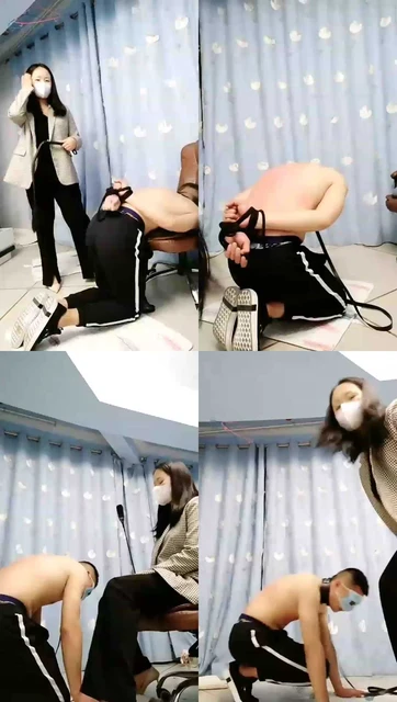 【情侣月儿s】贱奴SP挑战500+耳光