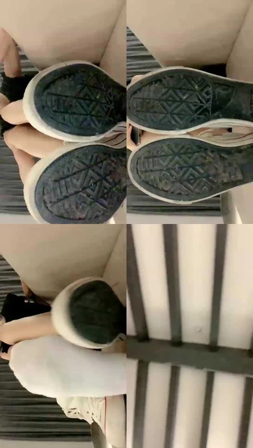 【希希子】第一视角寸止帆布鞋脏白袜控制