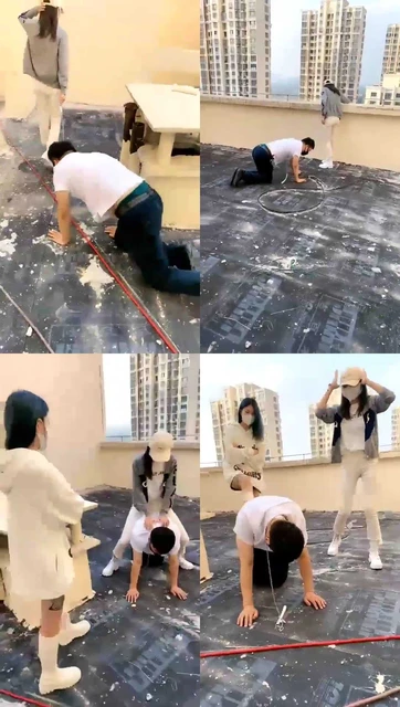 【沐清忧S】户外羞辱狗奴