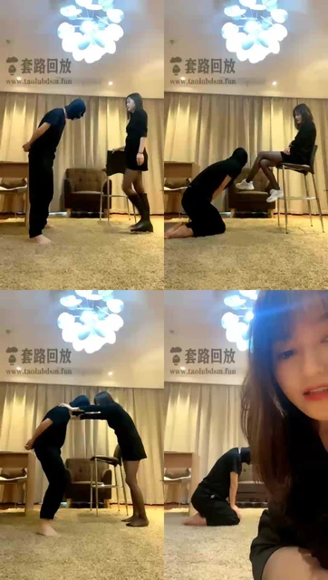 【sss乔皙】黑丝长靴暴力提档半小时！