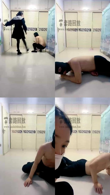 【逗逗s】清洁工的噩梦暴力美学重度踢踹后背新伤旧伤一身痕