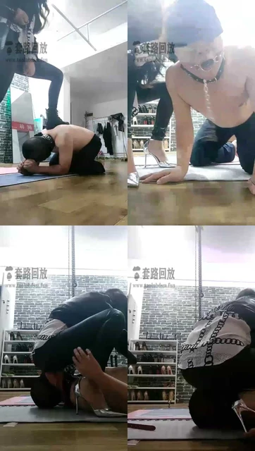 【咩祖】扩张狗嘴,就是个痰盂缸子,皮裤显威,贼狗甘拜下风