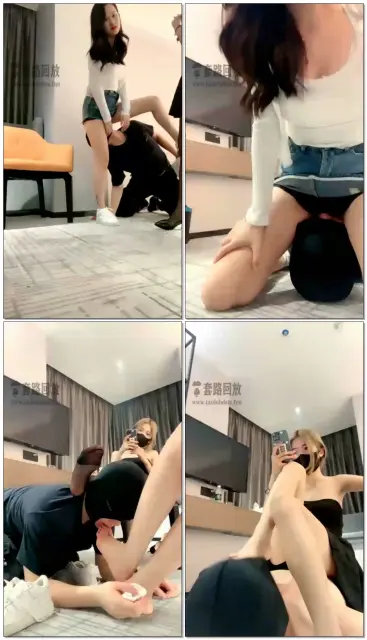 【希希子】闺蜜男友闻跨坐脸弄JJ+双S混合圣水