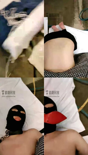 【夏诗文】下雨调教场，重度耳光捆绑，鞭打