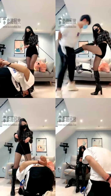 【仙女殿下】鞭打踩踏踢裆清理鞋底