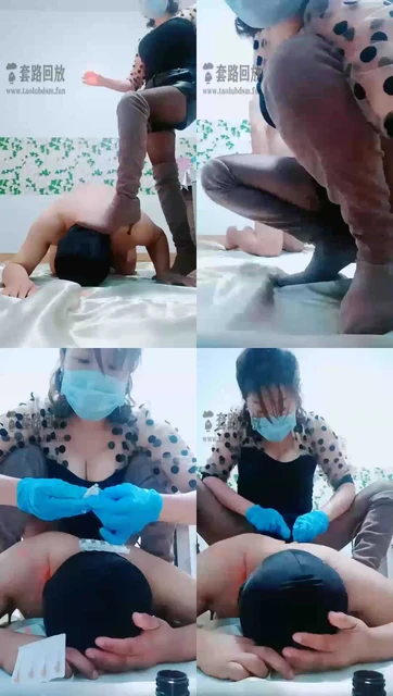 【艾丽莎女神】滴蜡穿刺,暴力耳光