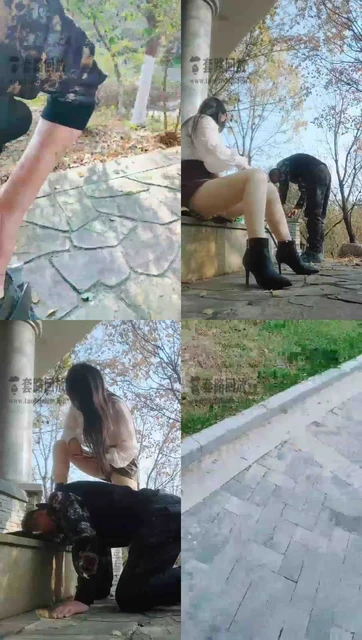 【魅影女神】野外虐贱苟