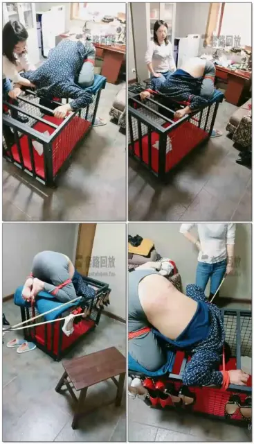 【唯雅S】调教私奴（狗笼子上的惩罚）