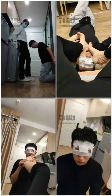 【御严s】(梵高)强迫舔鞋底,踩档T档原味棉袜