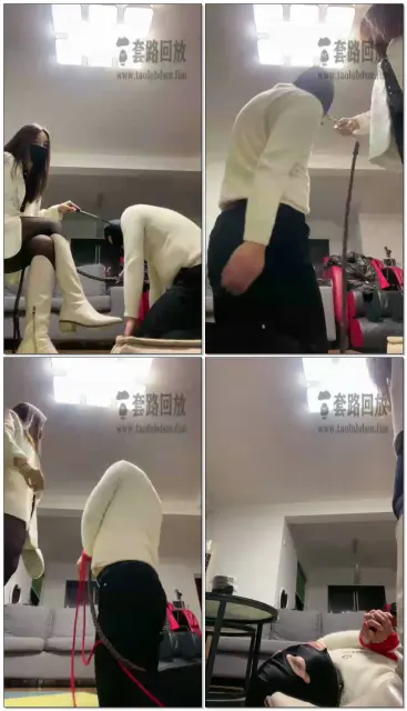 【苏州十三姨S】爆打贱狗拖鞋耳光500下