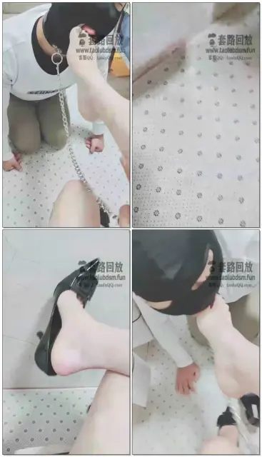 【夏琳】贱狗连舔脚都舔不好被主人打