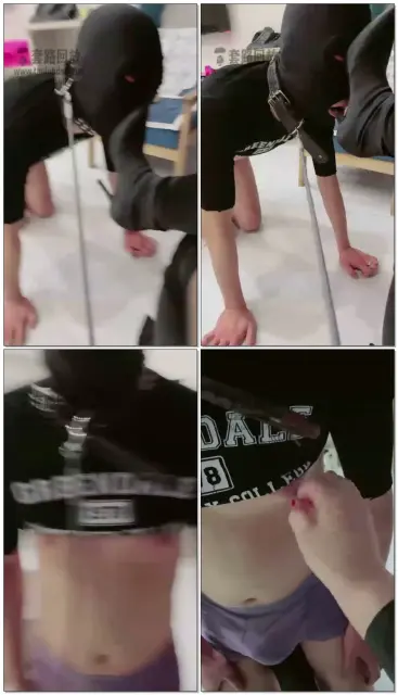 【山东灵汐S】遛狗，清理鞋底虐乳