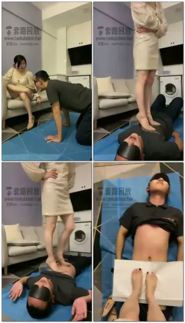 【丹丹S】舔鞋,高跟踩踏