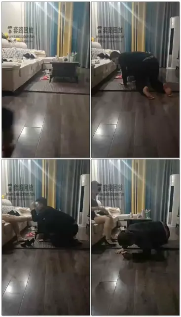 【第一帅男神】极品辣妹子暴力调教(三),口水耳光鞭打踢档踩踏
