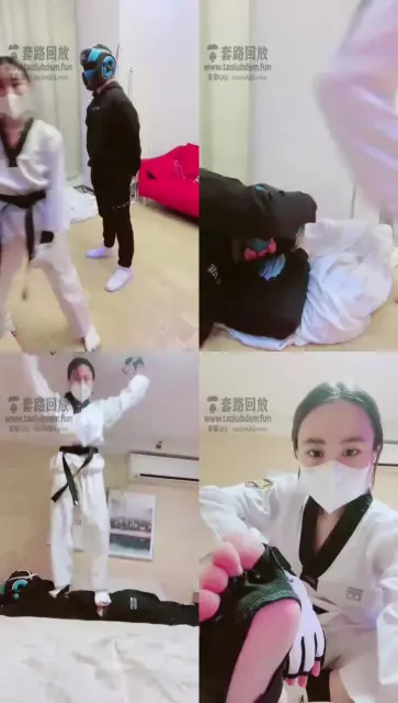 【小劳拉s】你们想看的跆拳道黑带