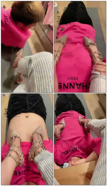 【菠萝兔姬】新买的华伦天奴踩