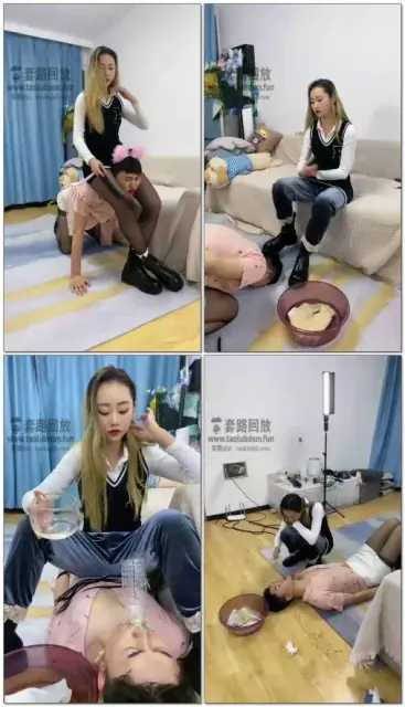 【二宝s】圣水三次洗脚内裤水混合喝完打吐