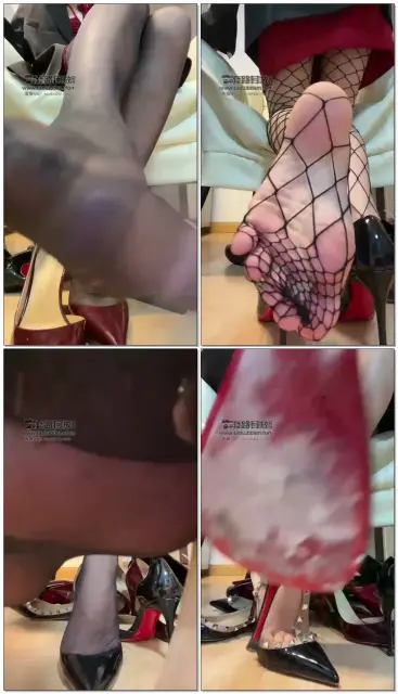 【绘子】第一视角榨精，好多鞋袜的跨年