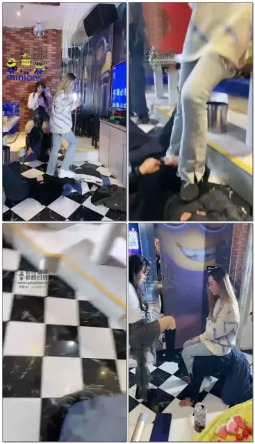 【二宝s&宝儿s】双主极限踩头极限骑脖子，反抗惹怒变暴打场