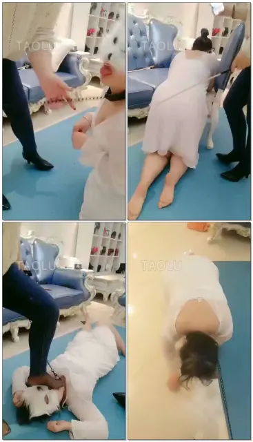 【京S芯瑶】虐素人女孩sp，藤条，踩脸，耳光