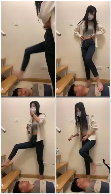 【灵猫s】调教手脚耳光（年前最后一场）