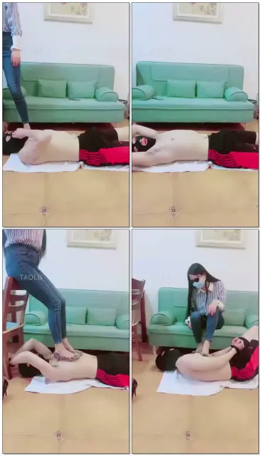 【长春小溪S】开发学生狗高跟踩踏（一）