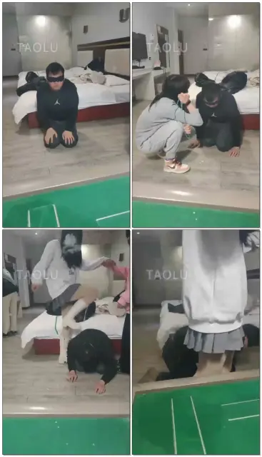 【最抗揍的是我吗】素人姐姐耳光鞭打踢打