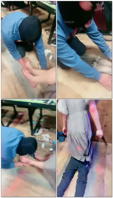 【逗逗s】KTV暴力美学暴打偷舔我鞋的傻逼(二)