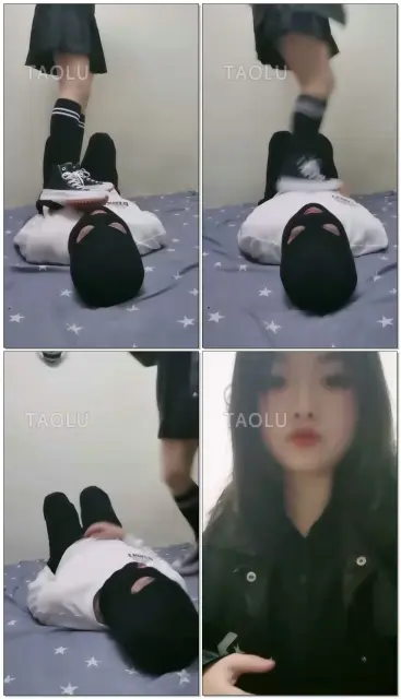 【黑兔sama】帆布鞋踩踏，最后红绿灯