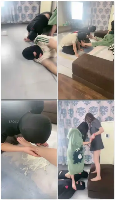 【领主老大】女奴直接红金奴下奴,全体重深喉呕死双狗