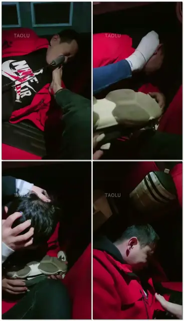 【天津桃桃】马路边玩gou