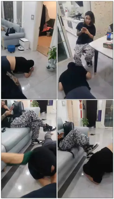 【轻舟一弄】夫妻玩家狗,素人围观