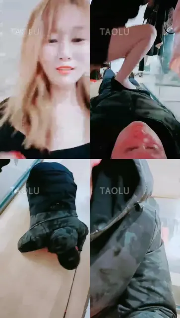 【林夕S】大学生小奶狗来找主人踩踏耳光